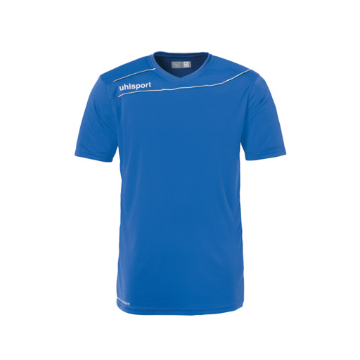 Camiseta Stream 3.0 Mc Azul/Branco Uhlsport
