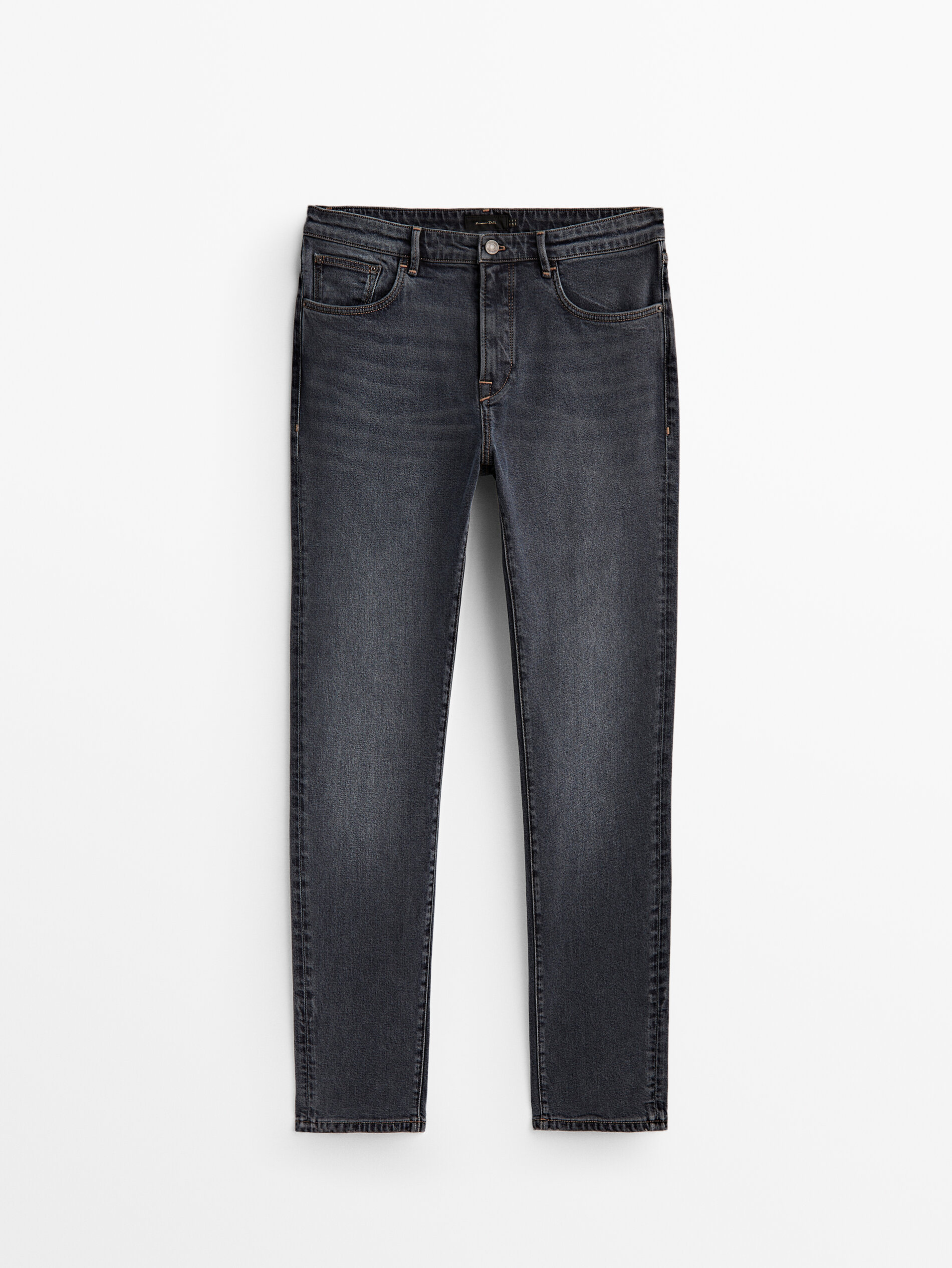 Calça vaquero com corte afunilado - INDIGO