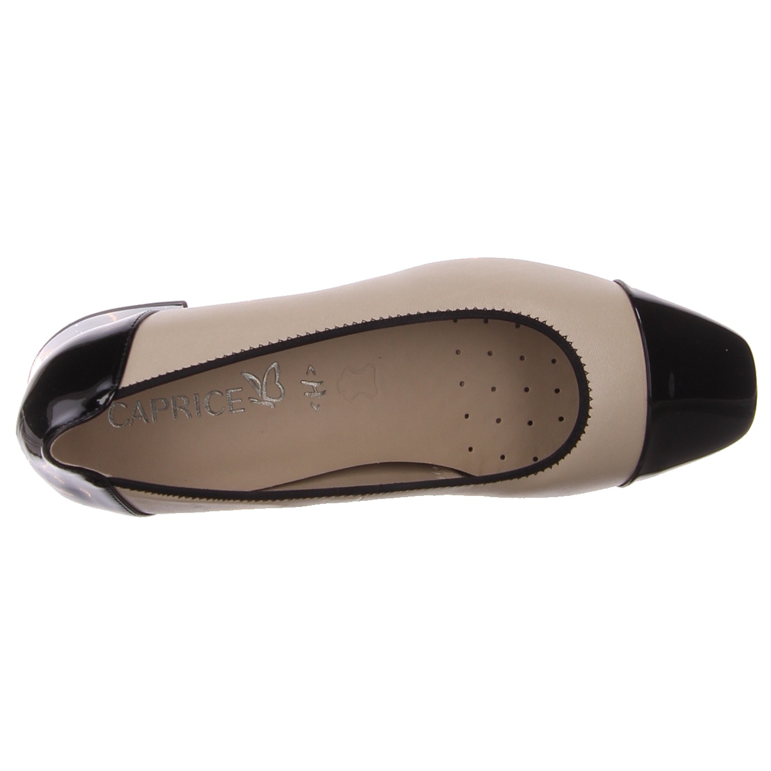 Caprice Pumps beige/schwarz beige