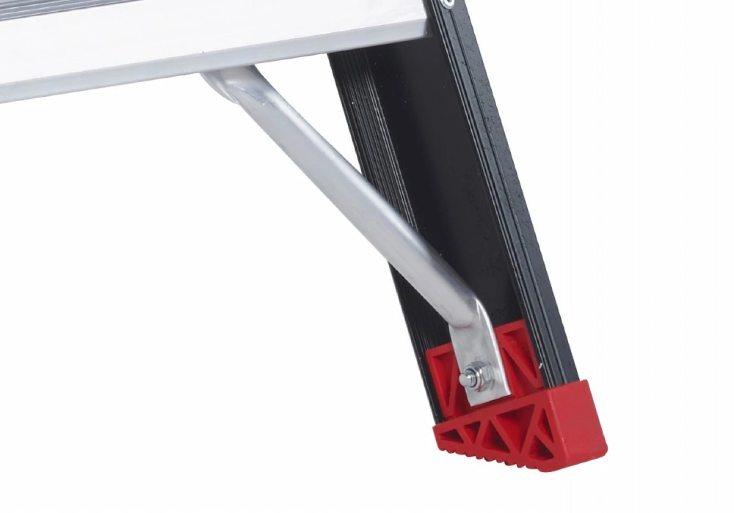Altrex Taurus TGB 4 Trap - Enkel - Aluminium met coating - 4 treden - max. werkhoogte 2.95 m.