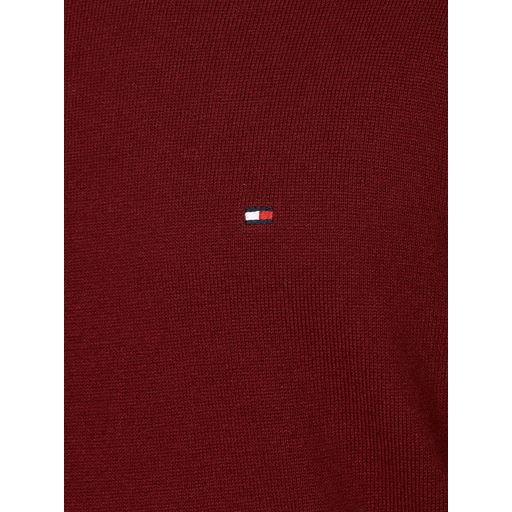 Tommy Hilfiger Pima Pullover, Deep Rouge, L