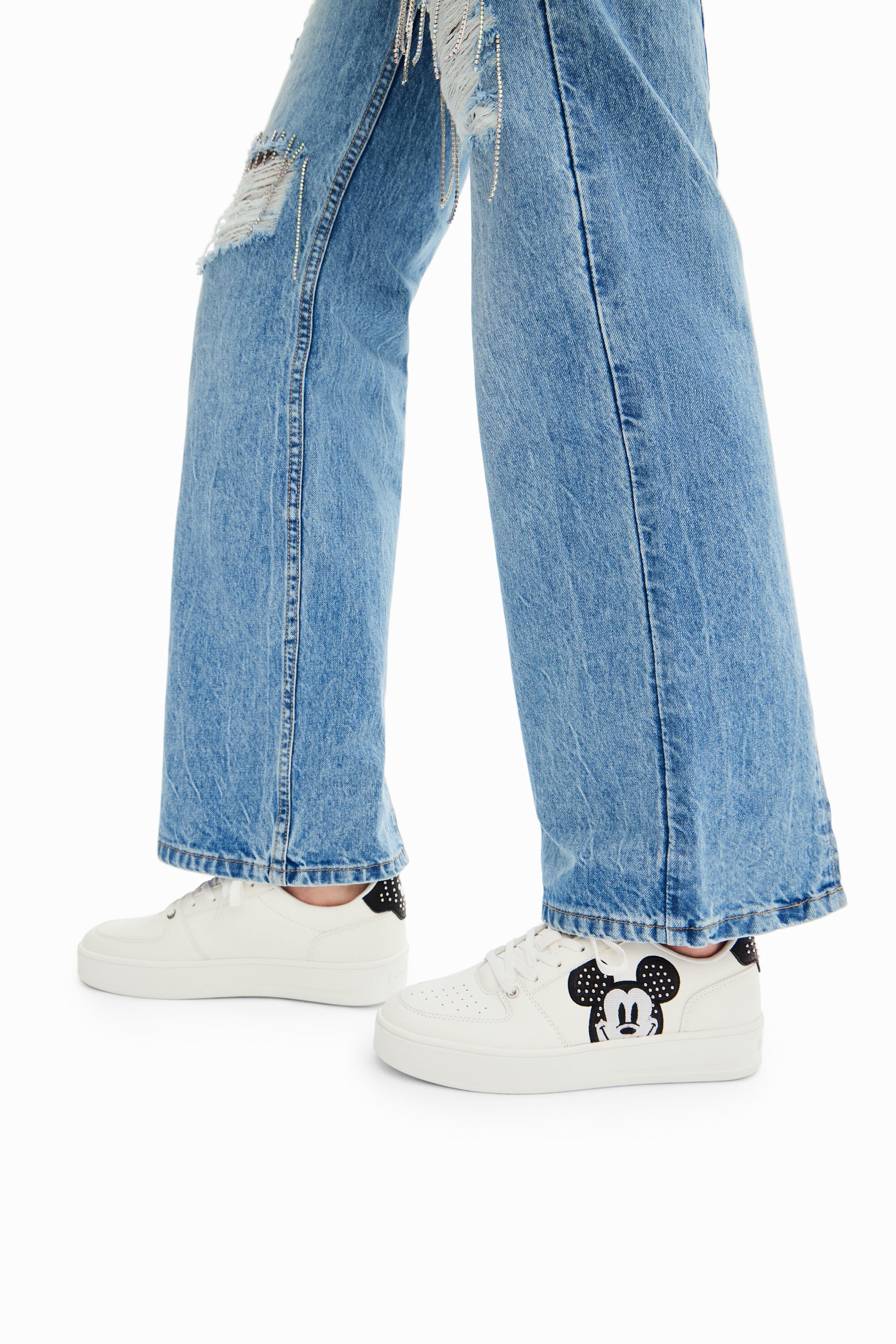 Baskets clous Mickey Mouse