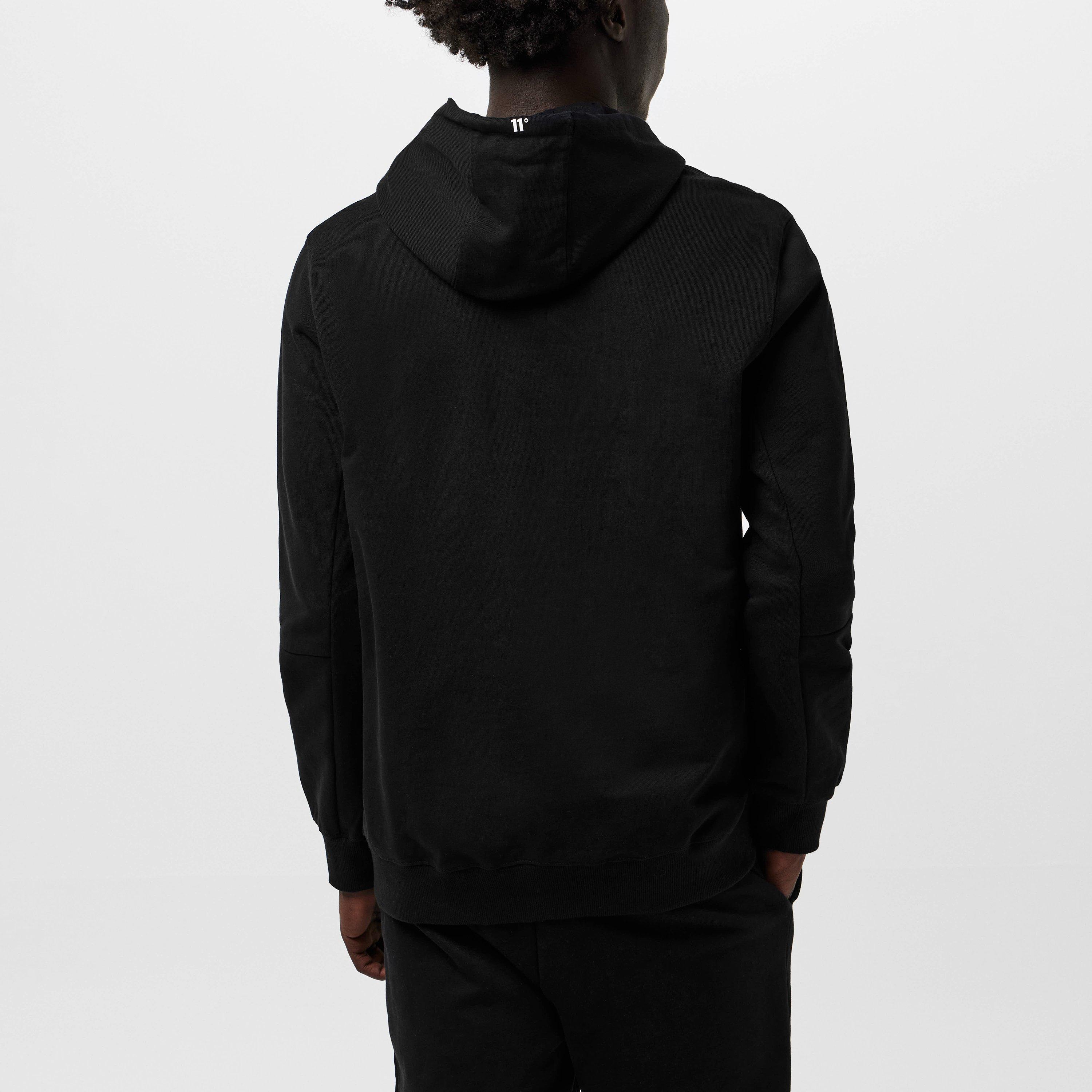 11 Degrees 11D Logo Hoodie Mens