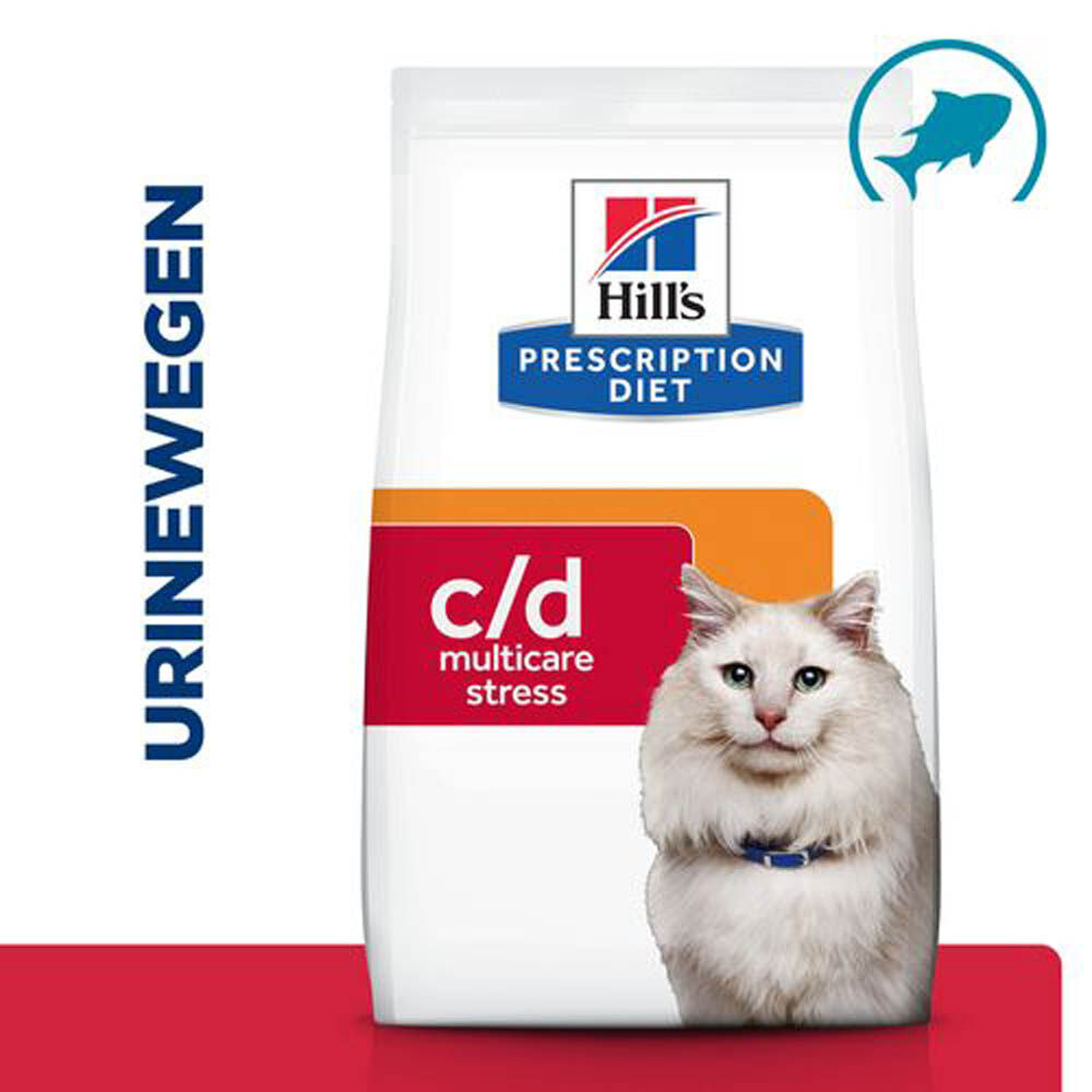 Hill's Prescription Diet Urinary Care Multicare Stress - Kattenvoer - 8000 Gram - witvis
