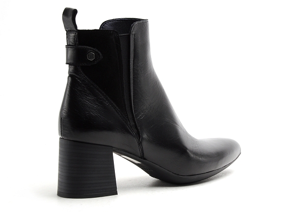 Dorking boots bottine talons femme d9228 alca noir