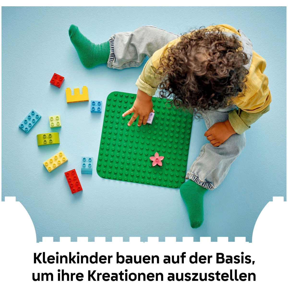 LEGO DuploLEGO Duplo   Bauplatte grün