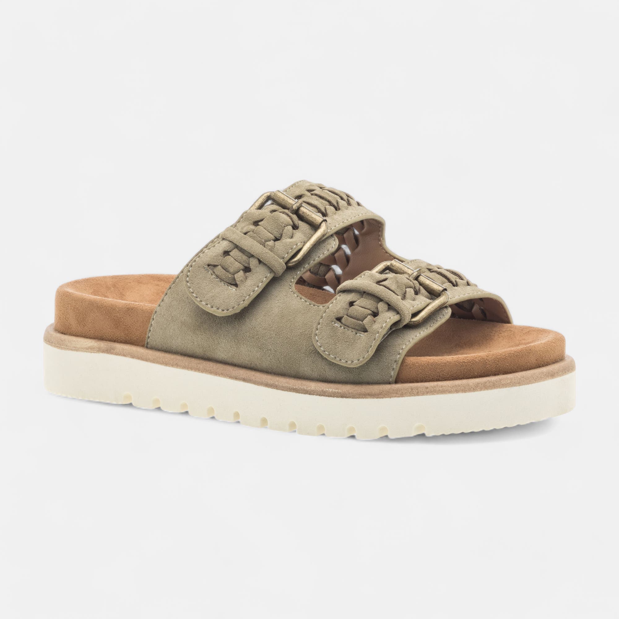 Mules Femme kaki