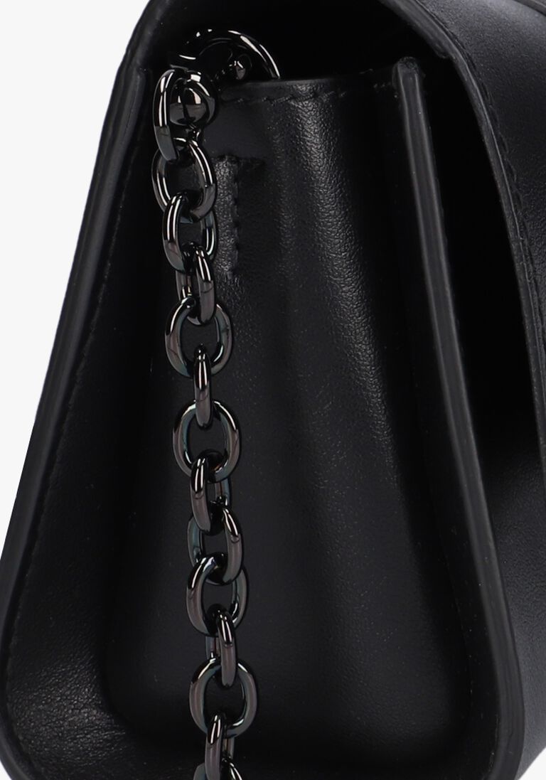 FURLA zwarte furla schoudertas metropolis mini crossbody remix