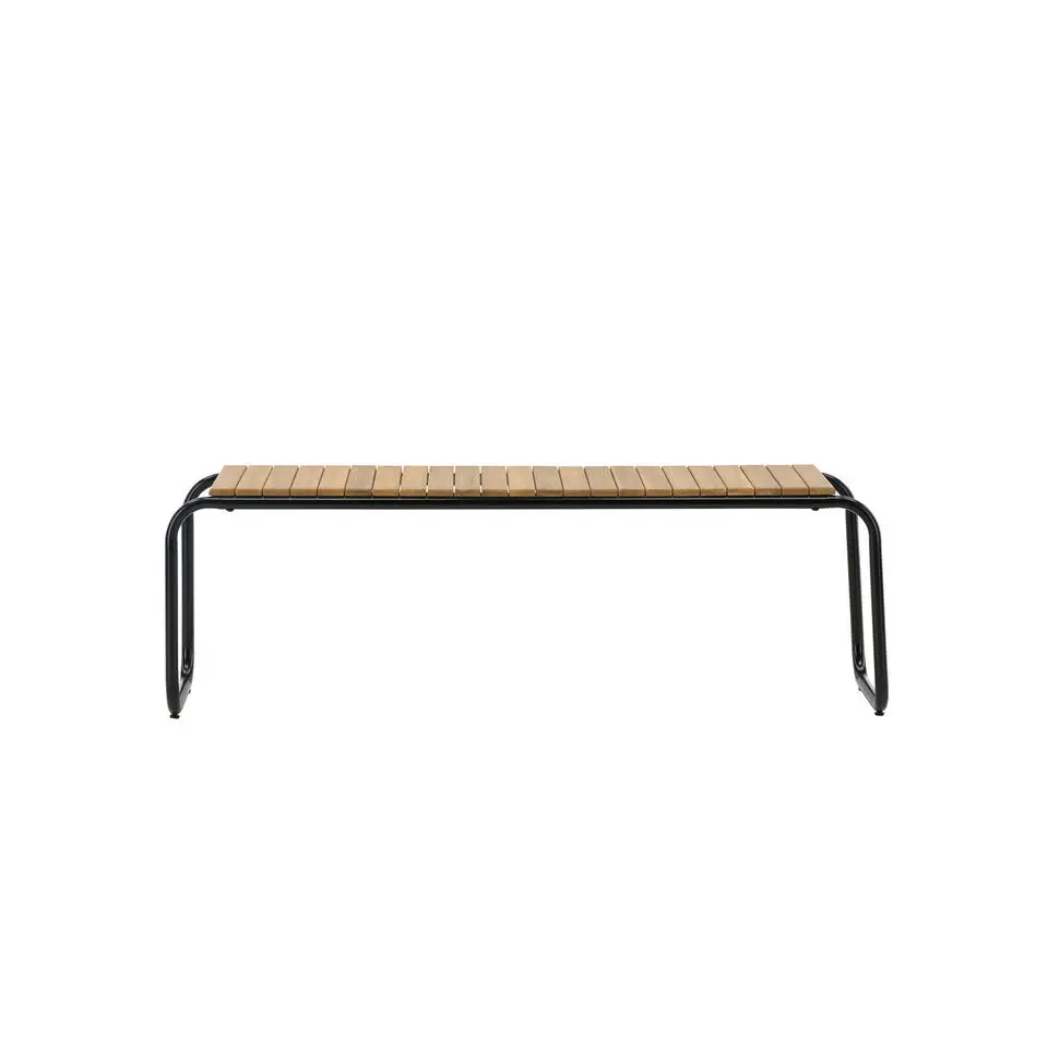 Bankje Naturel Hout - 136x40x46cm - Holmbeck