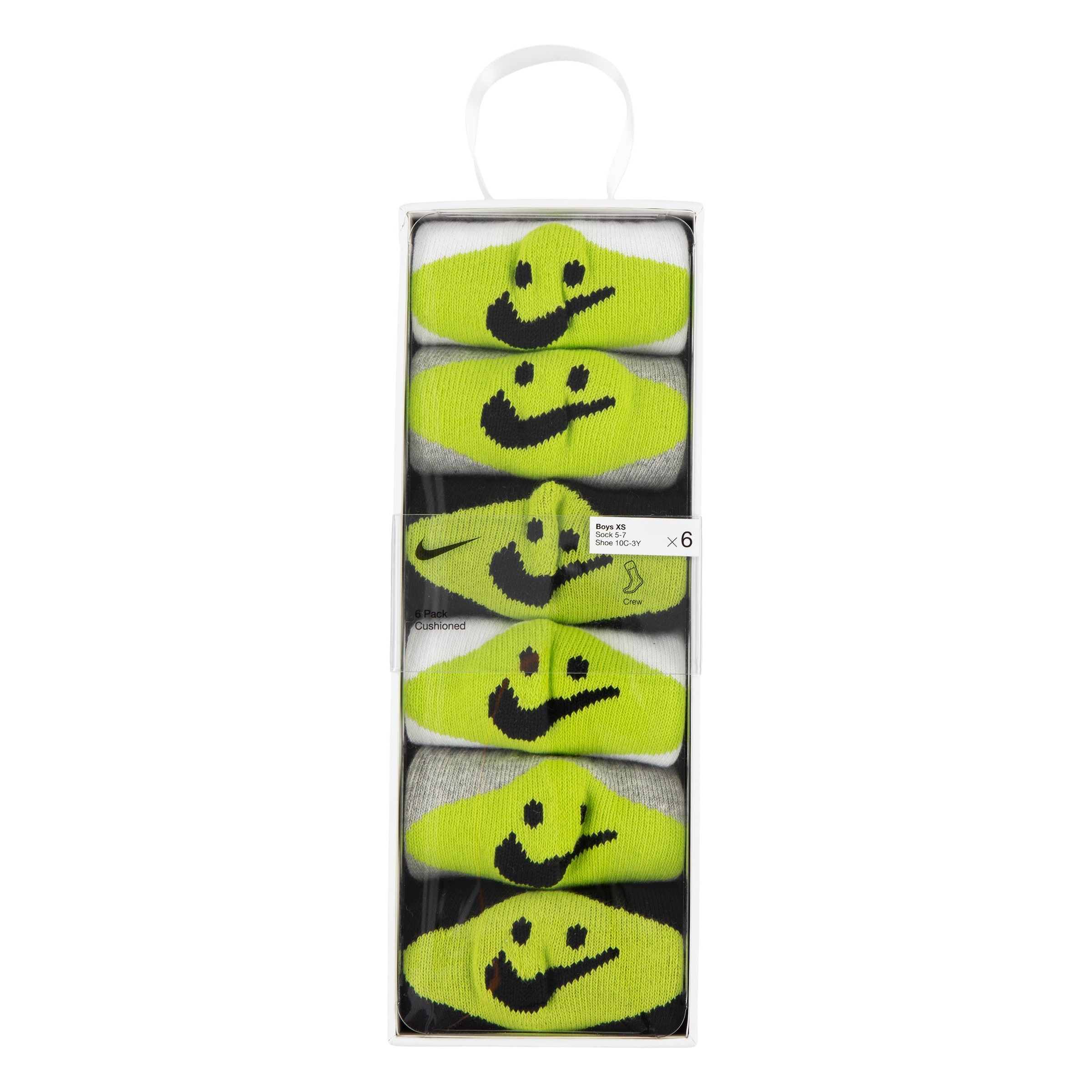 Nike Sportswear Socken »NHN 6PK NIKE SMILEY CREW« 6 Stk. tlg. für Kinder