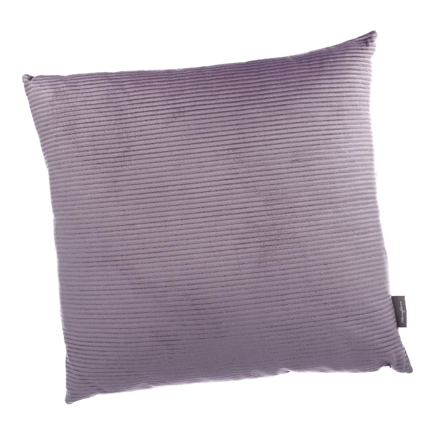 Kissen Samt-Rillen, flieder, 45 x 45 cm