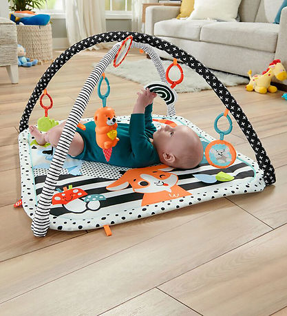 Fisher-Price Aktivitetst?ppe - 3 i 1 - Musik, Lys og Gro