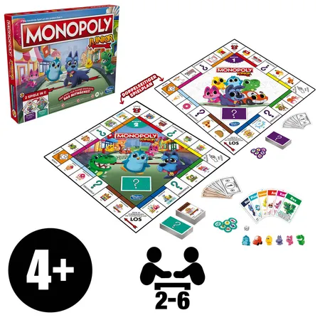 Hasbro Monopoly Junior Super Mario Edition