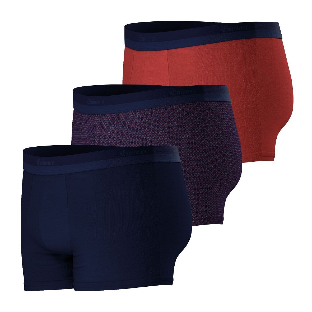 EMINENCE<br>Conjunto de 3 cuecas boxer premium Studio