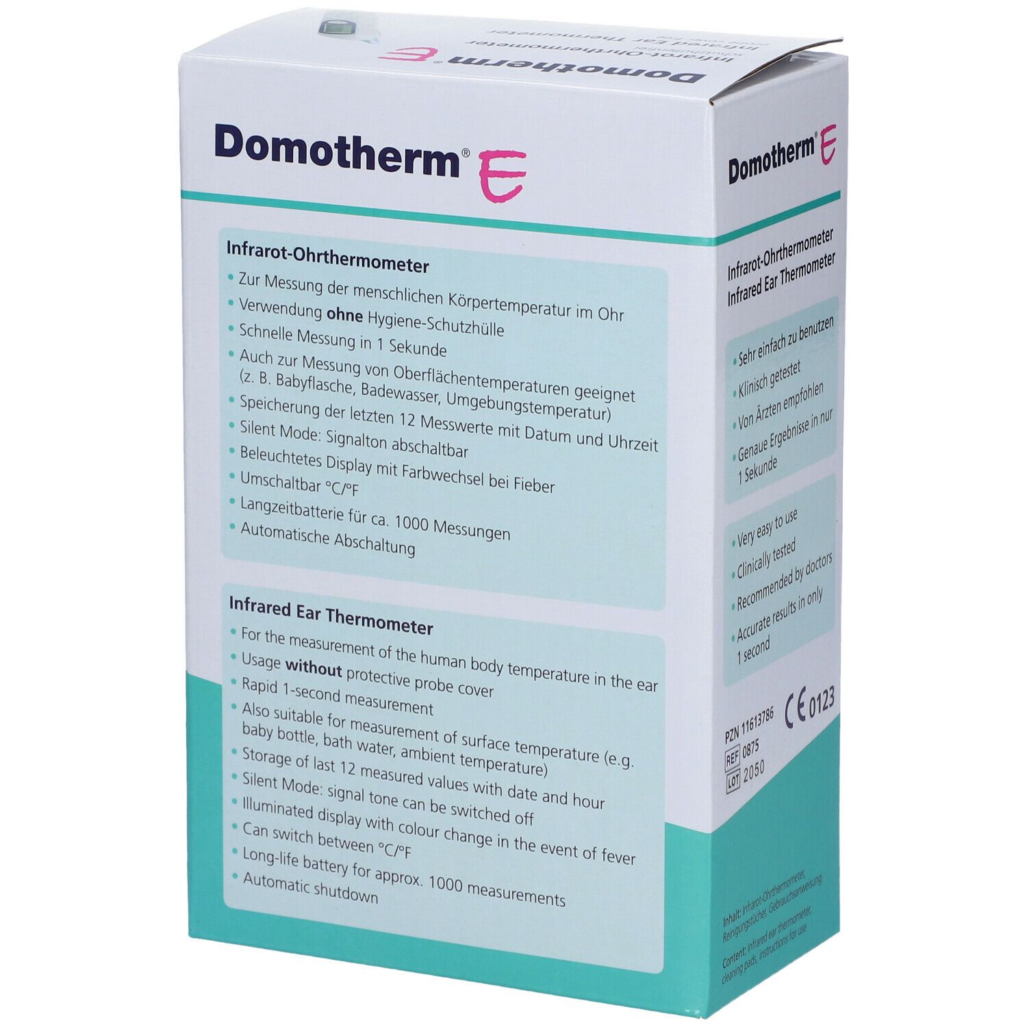 Domotherm® E Infrarot-Ohrthermometer