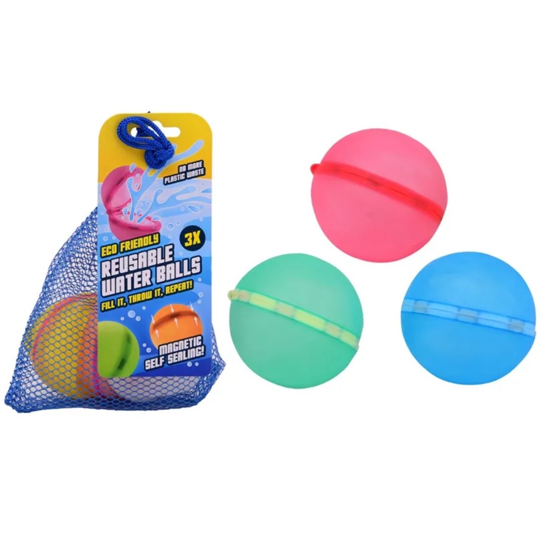 Johntoy magnetische waterballen - 3st