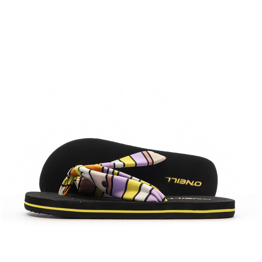 O'Neill Tongs Noir/Violet Fille O'Neill Ditsy Sun