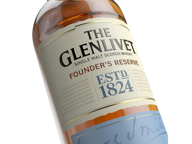 The Glenlivet Whisky Founder's Reserve 0.7 l Fruchtig-frische Spirituosen Spezialität