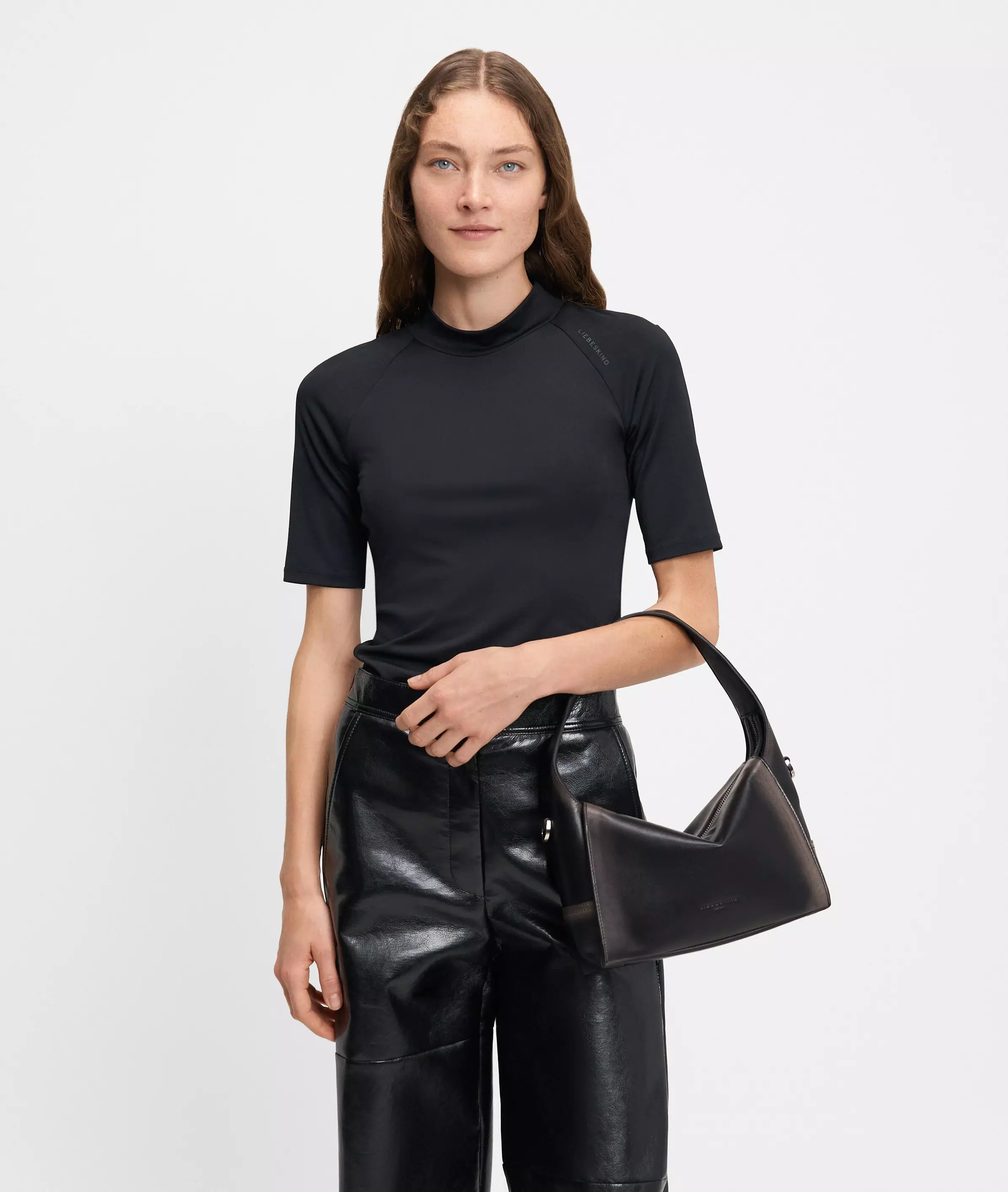 Lou Hobo S Handy leather shoulder bag