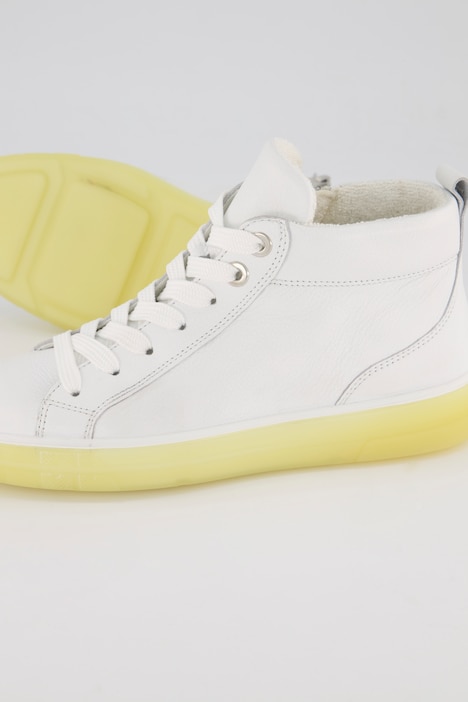 ara Leder-Sneaker, Reißverschluss, Weite H