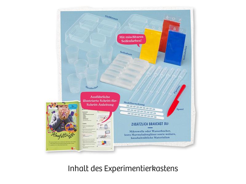 Kosmos Experimentierkasten Seifen-Atelier Einzigartige Seifenkreationen herstellen