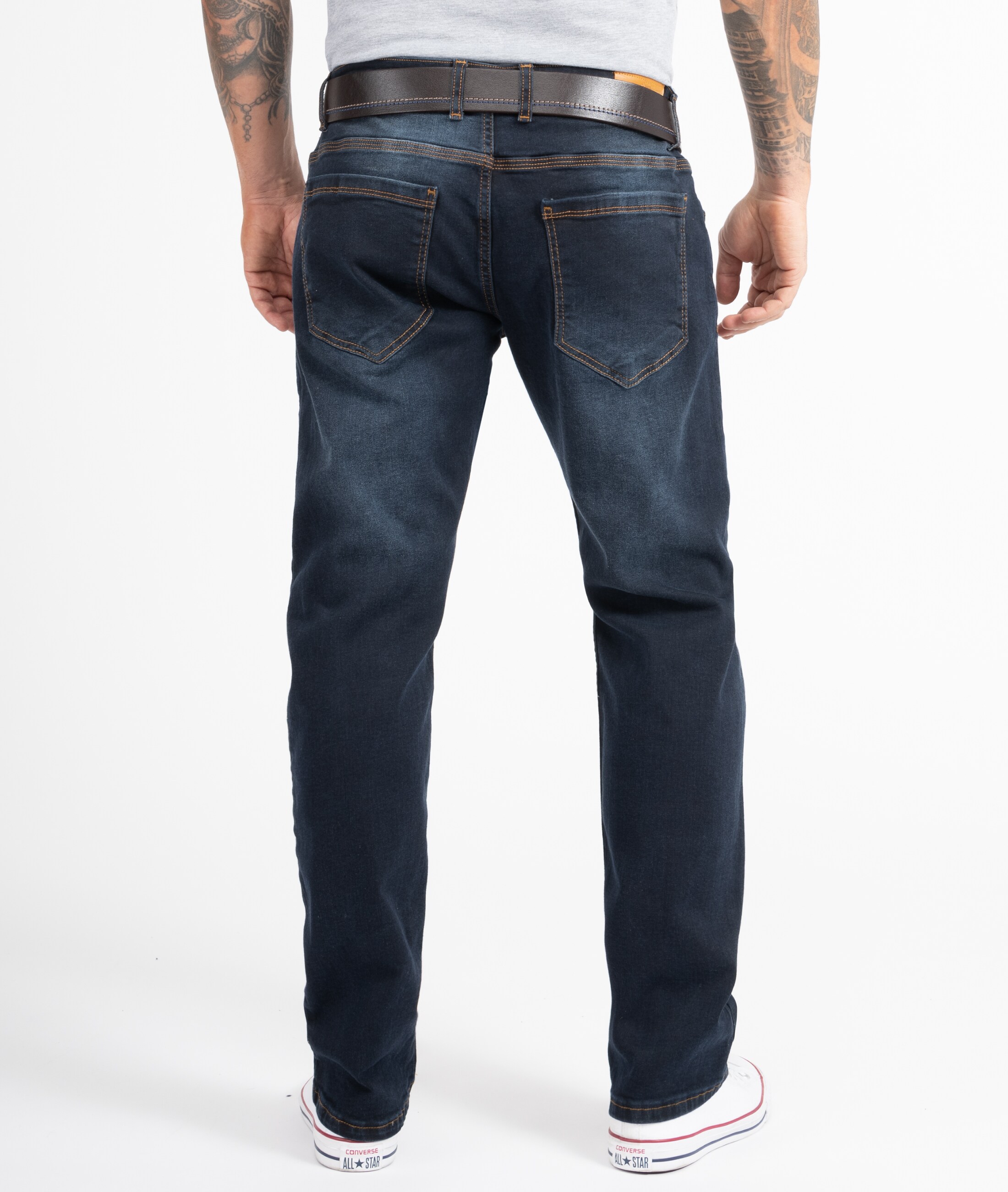 Rock Creek Jeans Straight-Cut