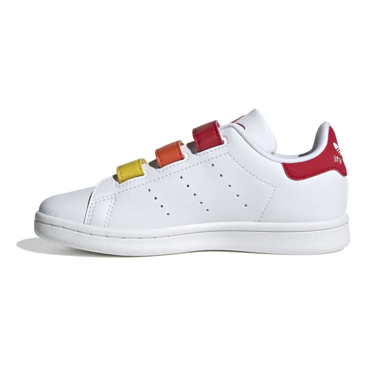Adidas Baskets Stan Smith 3 Scratchs Multicolore | Rouge