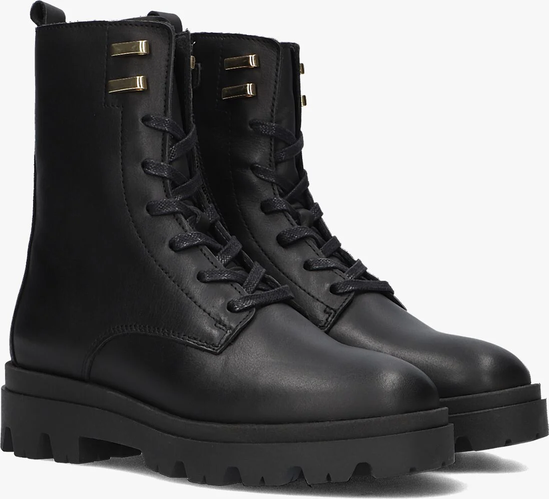 HIP zwarte hip veterboots h1626