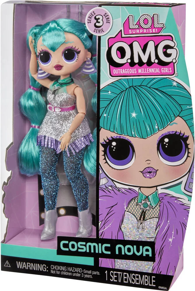 LOL  SURPRISE OMG POUPEE  COSMIC NOVA 25 CM