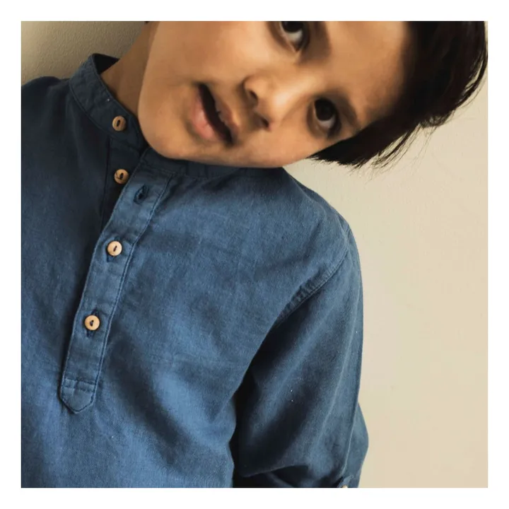Jenest Kurta Lin Tuff | Bleu nuit