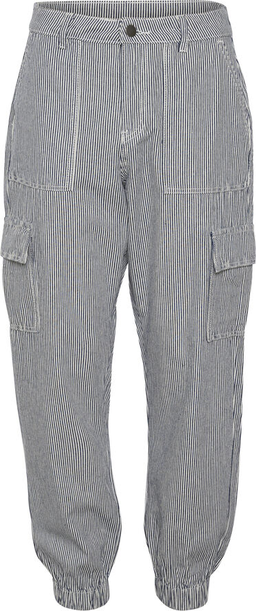 Kaffe KAmarilla Pants Blue/white stripe