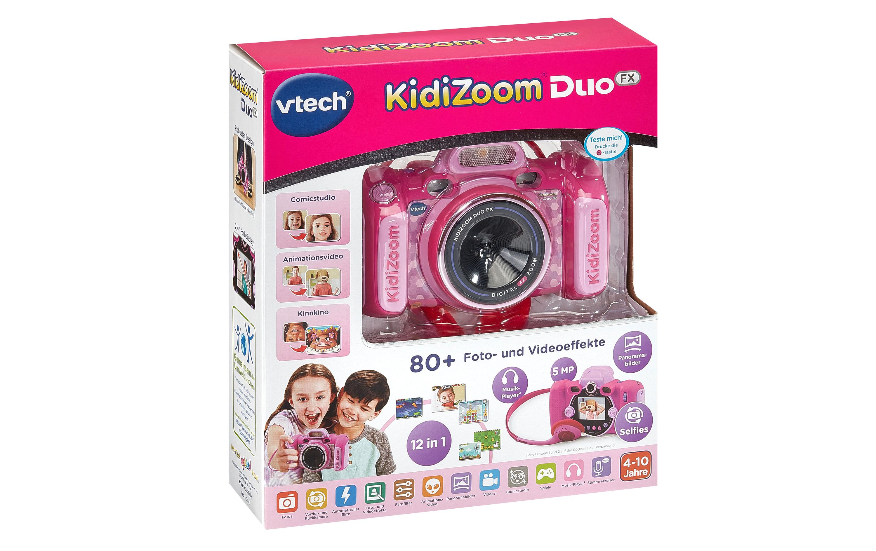 Kinderkamera KidiZoom Duo FX PinkDigitale Kamera für Kinder
