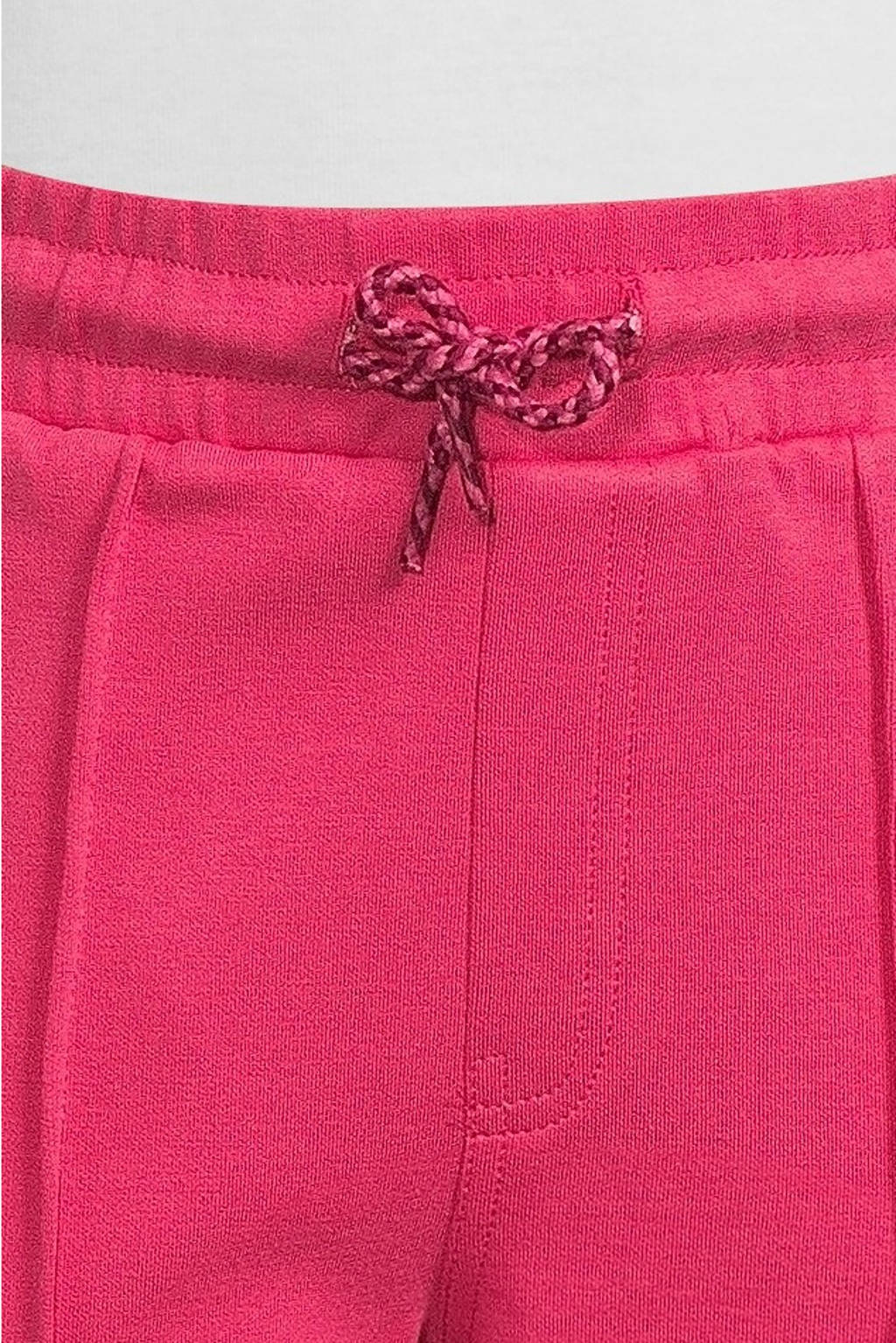 Quapi regular fit joggingbroek DJUUL met zijstreep roze
