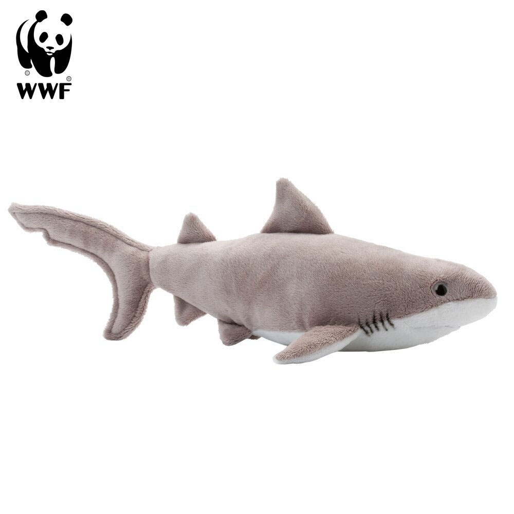 WWF - Plüschtier - Weißer Hai (33cm) Haifisch Shark Kuscheltier Stofftier
