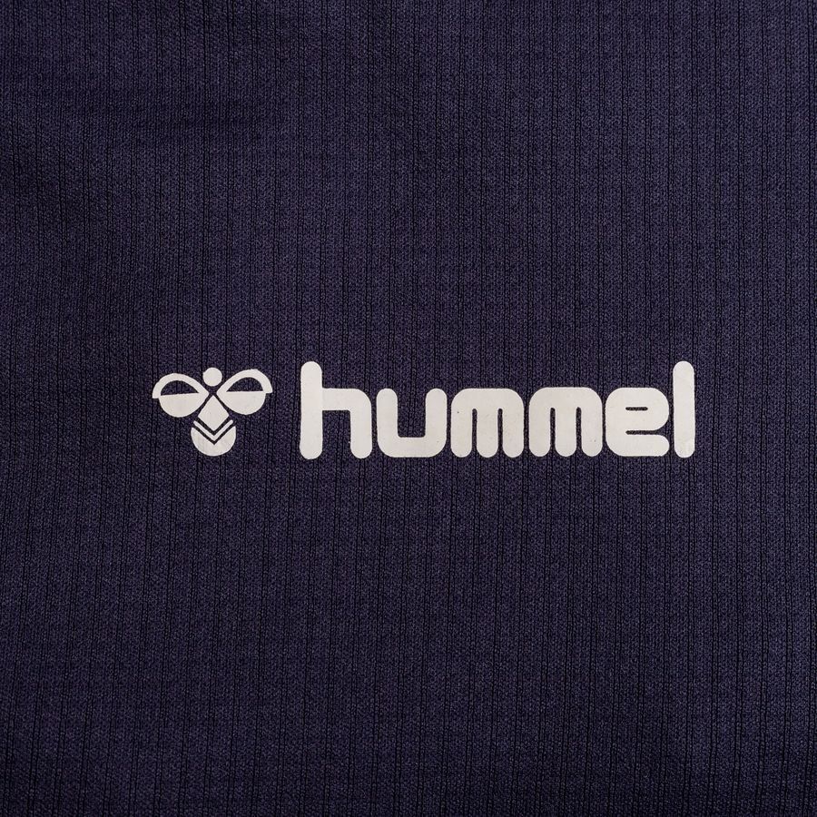 Hummel Maillot d'Entraînement Authentic 1/2 Zip - Bleu Marine/Blanc Enfant