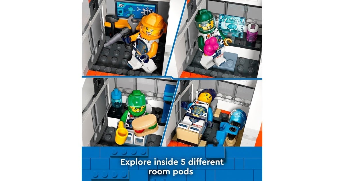 LEGOCity - Modulair ruimtestation Constructiespeelgoed  (60433)