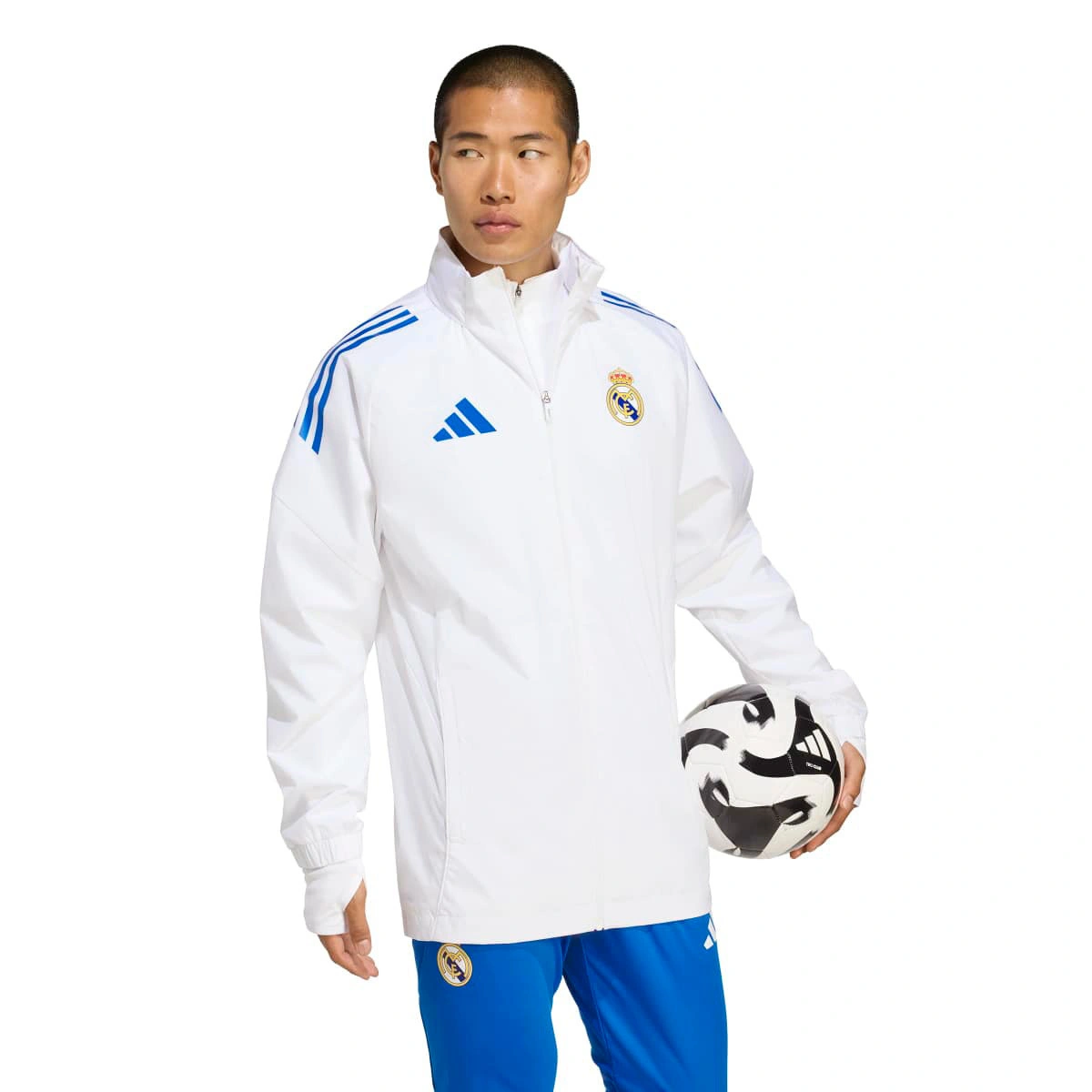 Impermeável adidas Real Madrid Training 2025-2026