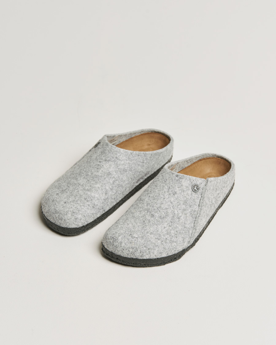 BIRKENSTOCK Zermatt Wool Felt Light Grey