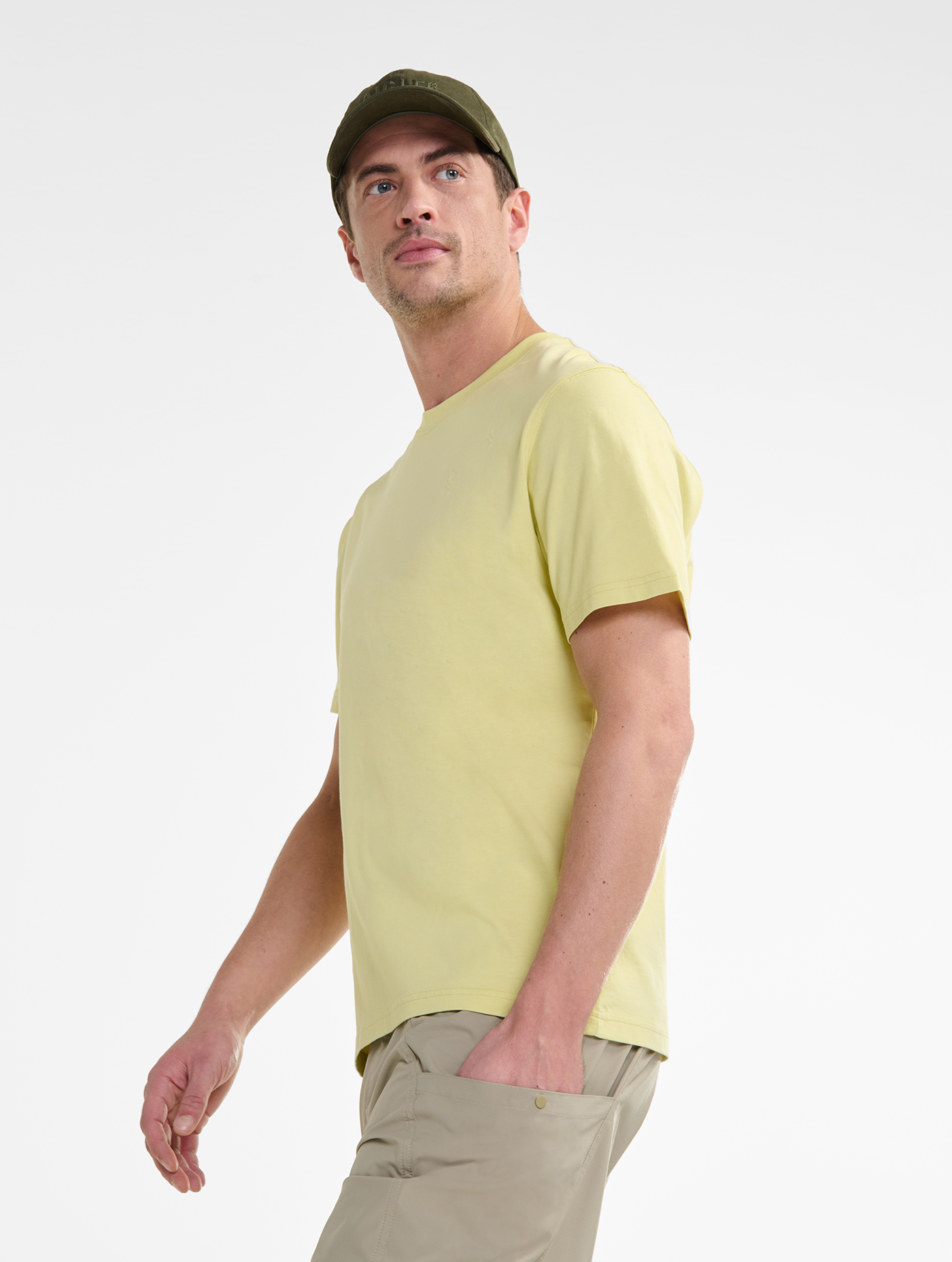 T-shirt col rond MISTY YELLOW