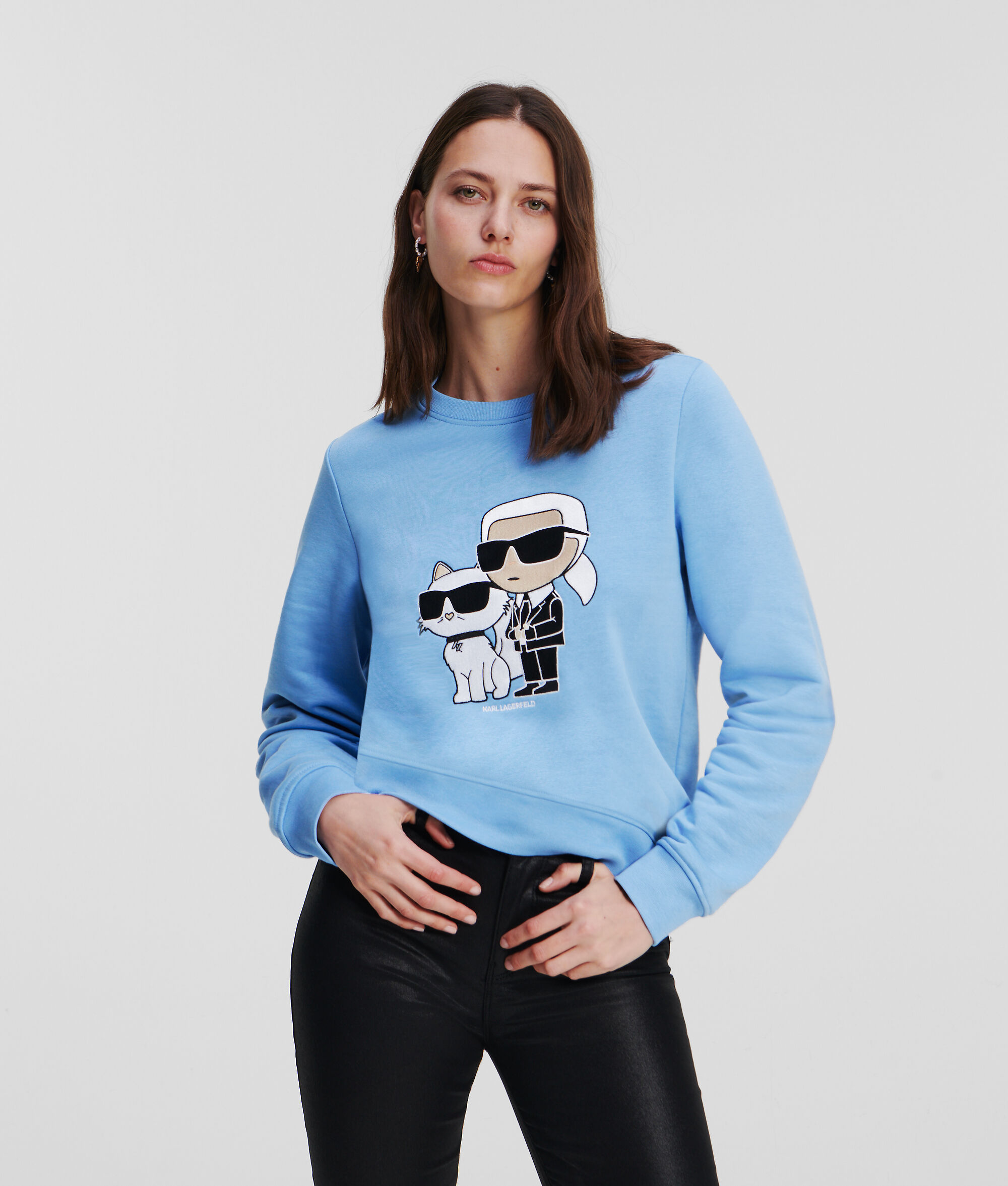 SWEAT-SHIRT KARL IKONIK KARL ET CHOUPETTE