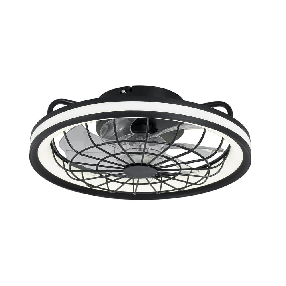 CristalRecord Plafondventilator Rafale Ã 40 cm zwart