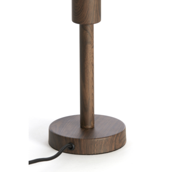 Lampvoet Edo bruin Ø12 x 26cm