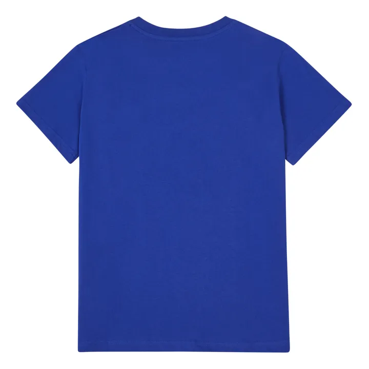 Moncler T-shirt Baseball | Bleu indigo