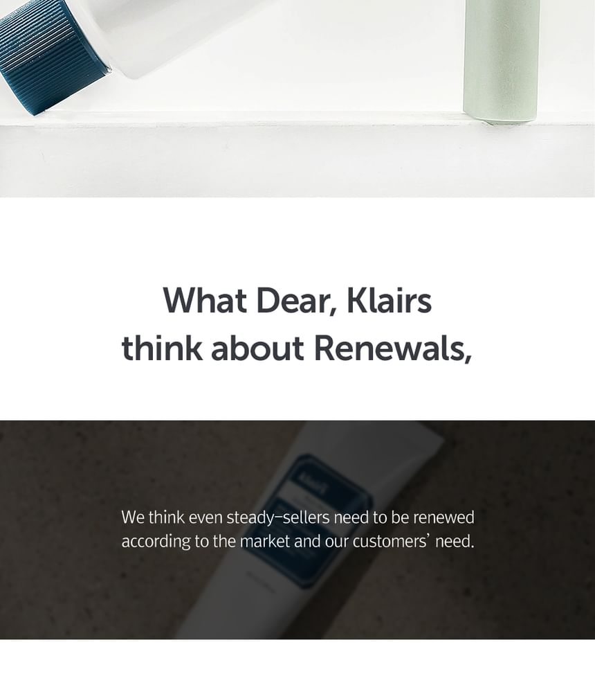 Beste Klairs - Rich Moist Soothing Cream MINI (Renewal)