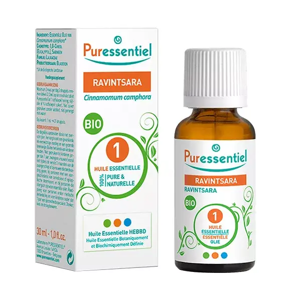 Óleo Essencial de Ravintsara Orgânico Puressentiel 30ml