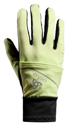 Gants Hiver Unisexe Odlo Intensity Cover Safety Light Noir/Vert
