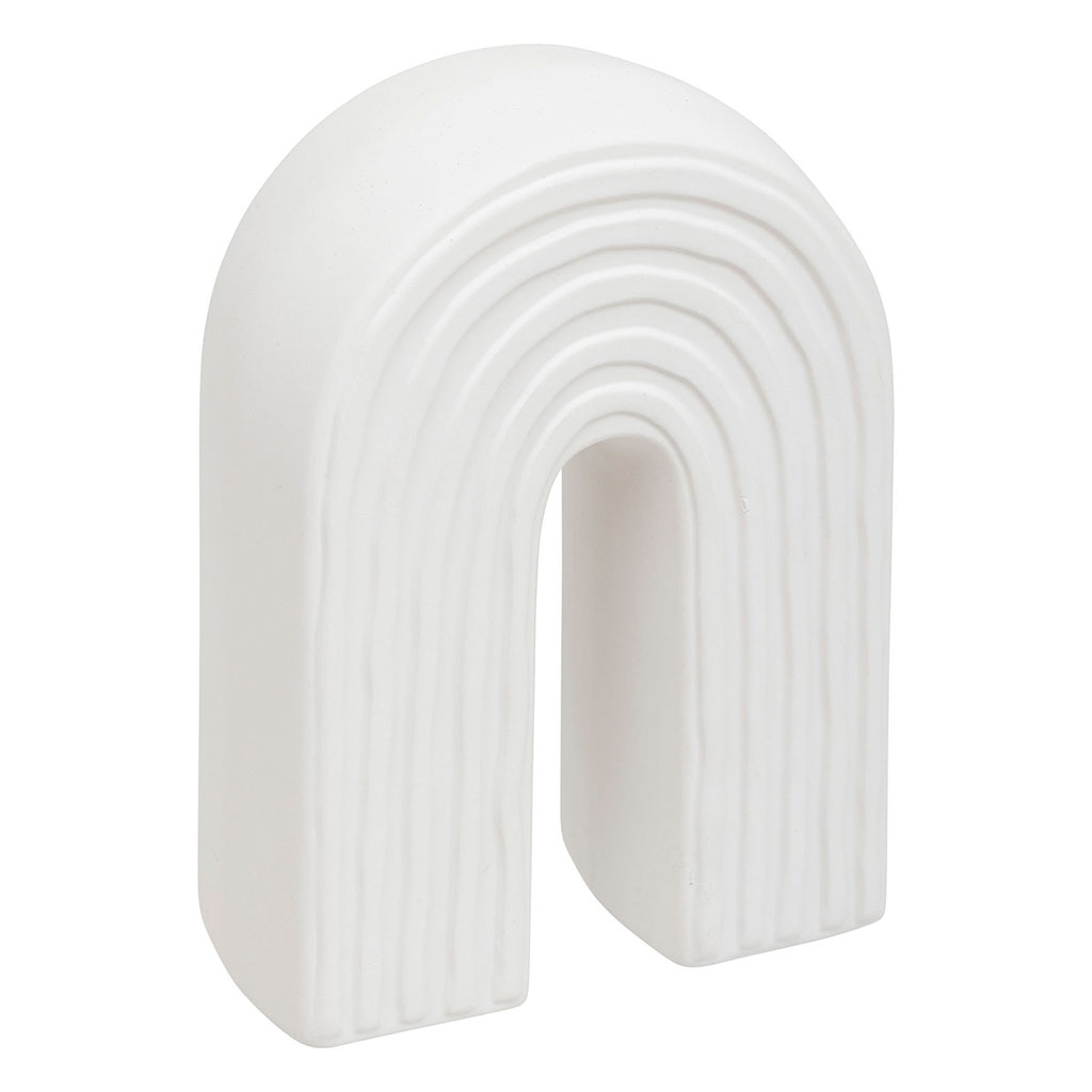 Déco  à poser arche en dolomite H 18cm