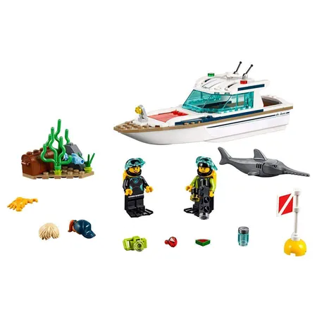 LEGO® City Great Vehicles 60221 Tauchyacht