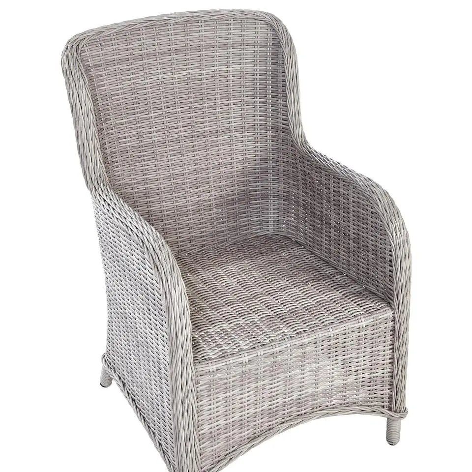 CASCAIS - Tuinstoel set van 2 - Beige - PE rotan