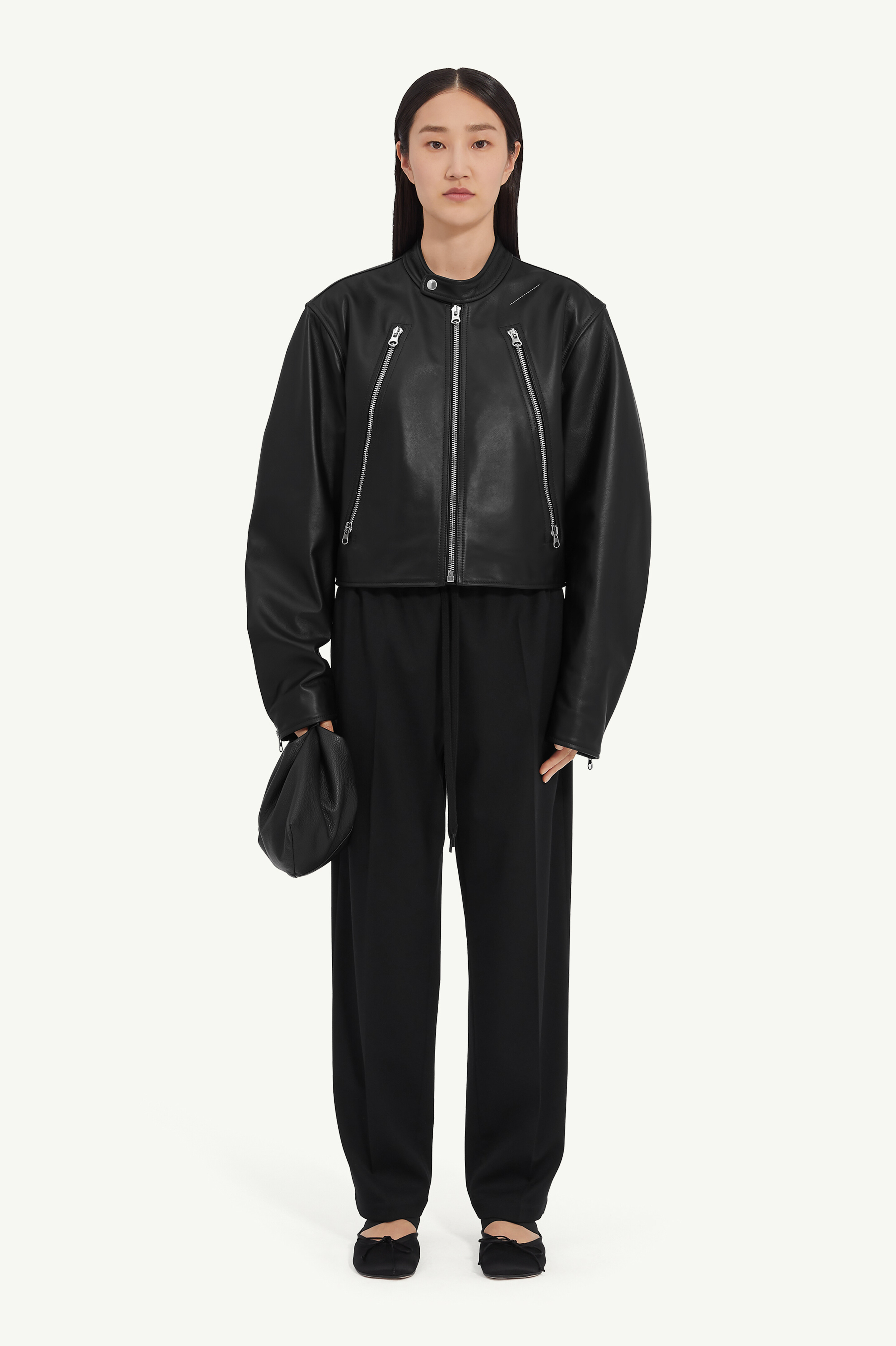 Veste en cuir Twist